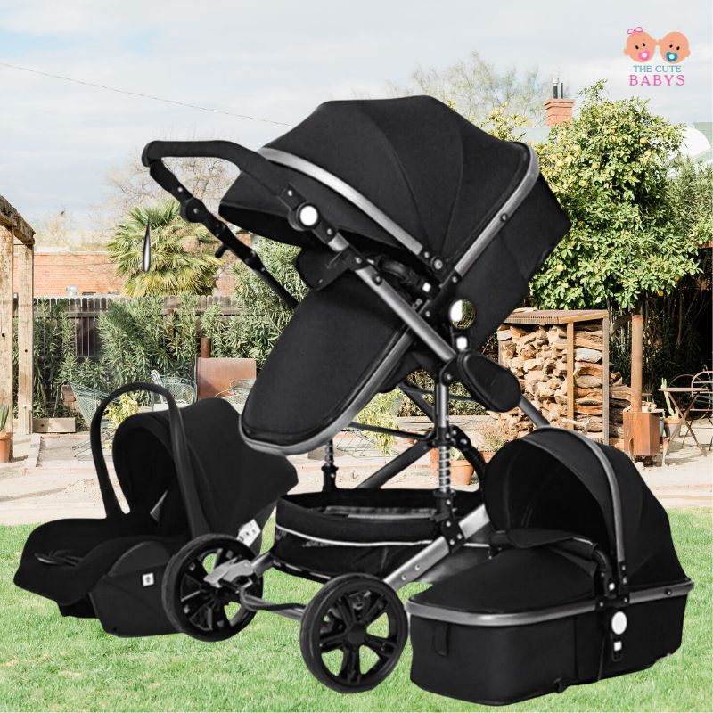 Poussette bébé 3 en 1 | The Cute Babys