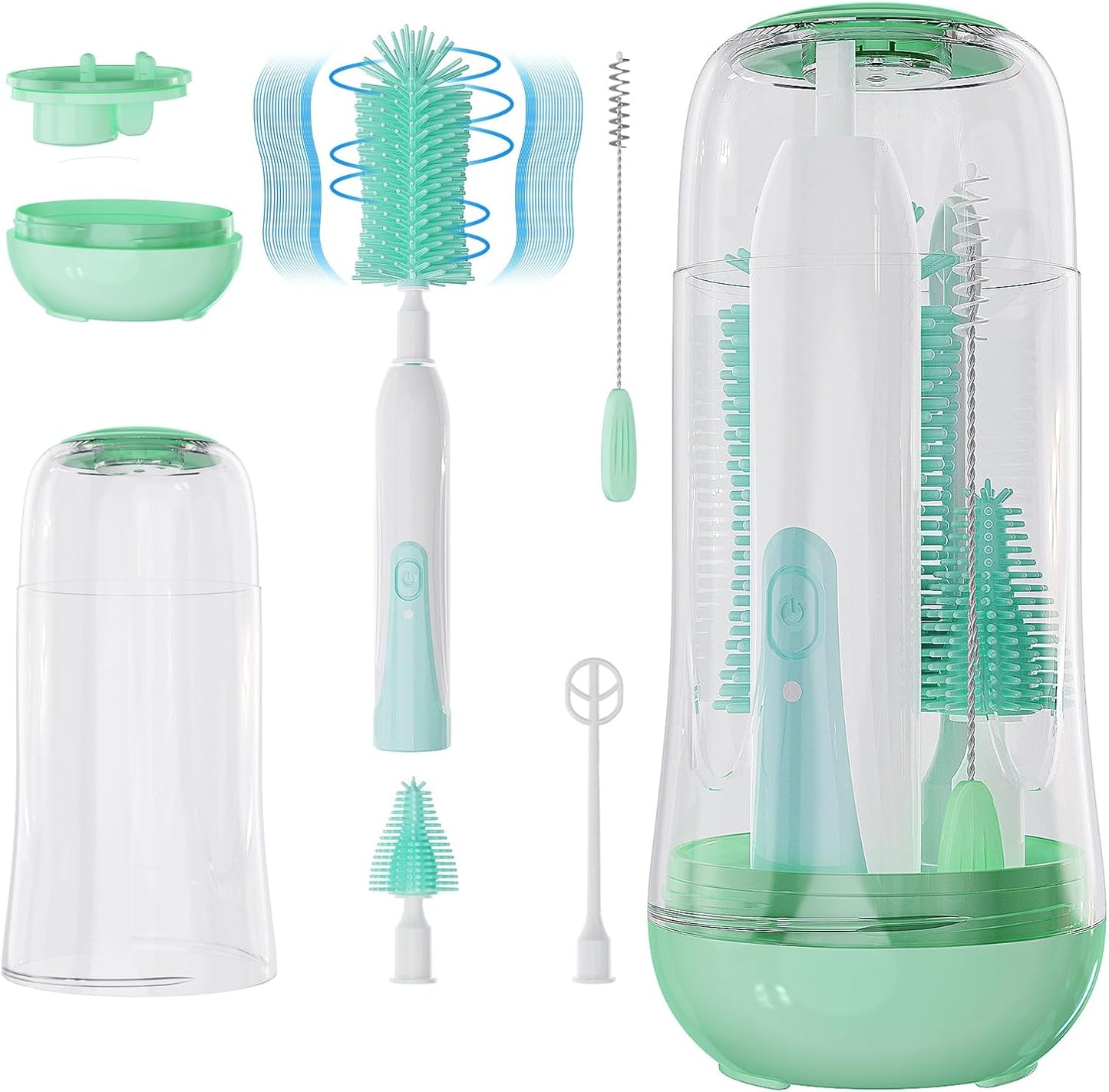 Set de Brosse Nettoyante pour Biberon Portable