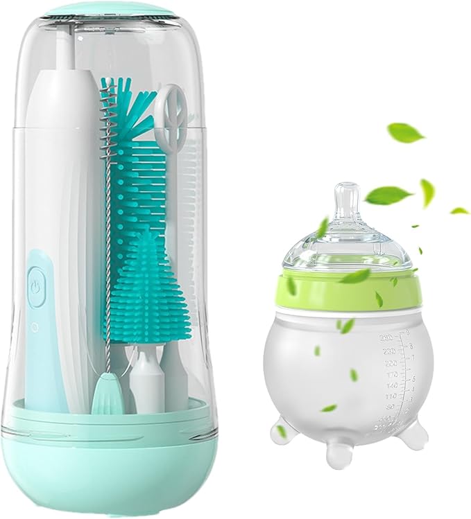 Set de Brosse Nettoyante pour Biberon Portable