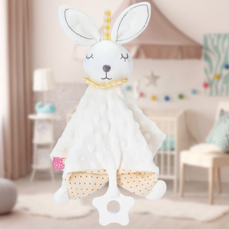 doudou lapin blanc