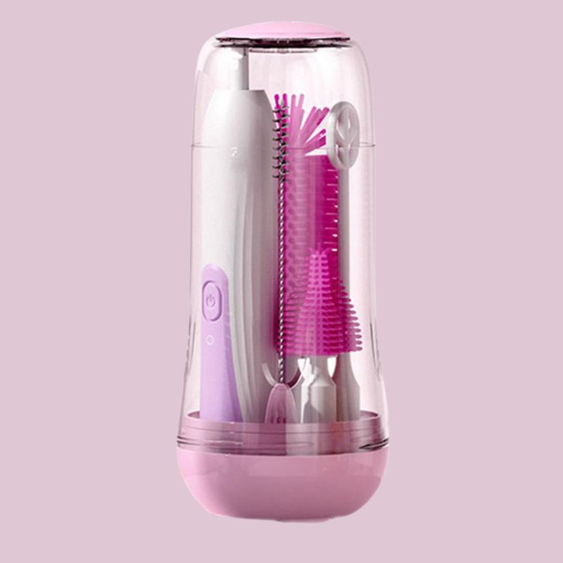 Set de Brosse Nettoyante pour Biberon Portable