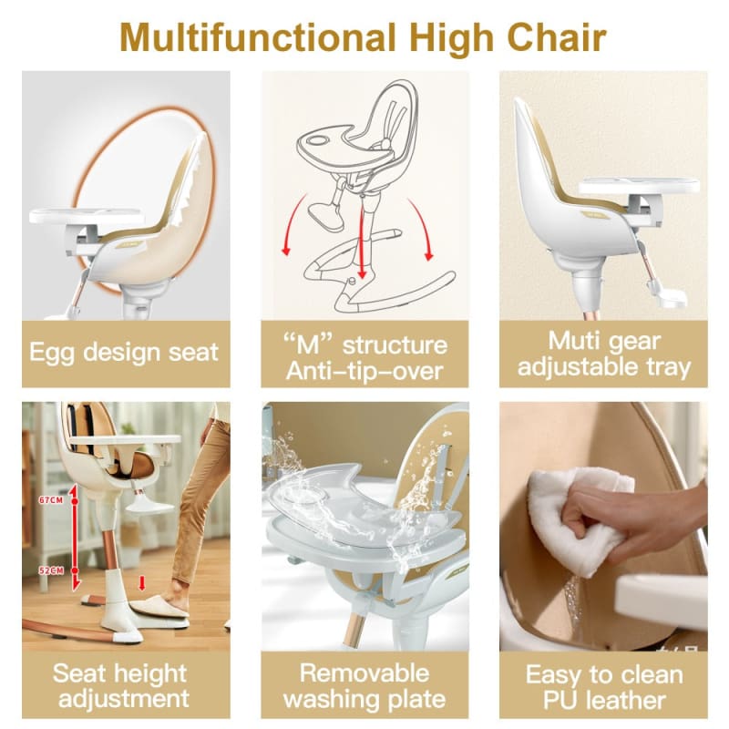 Chaise Haute Bébé évolutive
