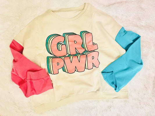 Girl Power Cozy Sweatshirt