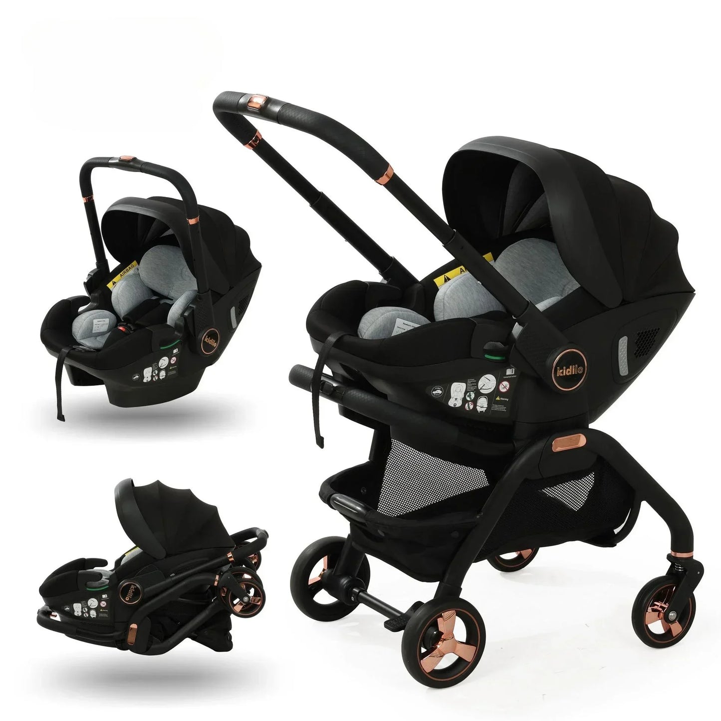 Poussette Bébé Citadine Pliable