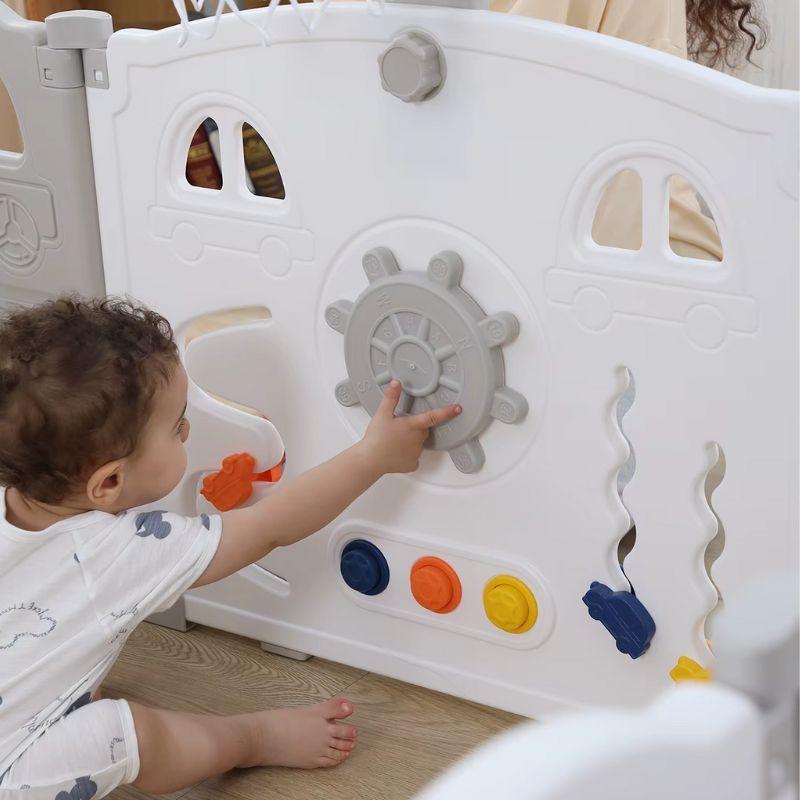 Parc Bébé Pliable Sécurisé – Un Espace de Jeu Sûr pour Grandir en Toute Liberté