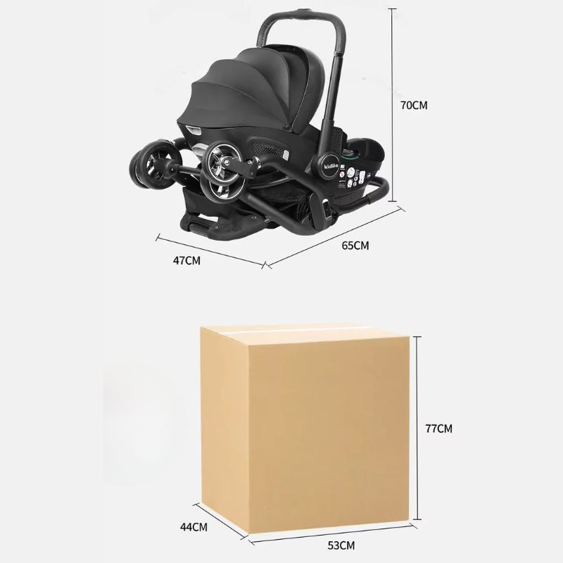 Poussette Bébé Citadine Pliable