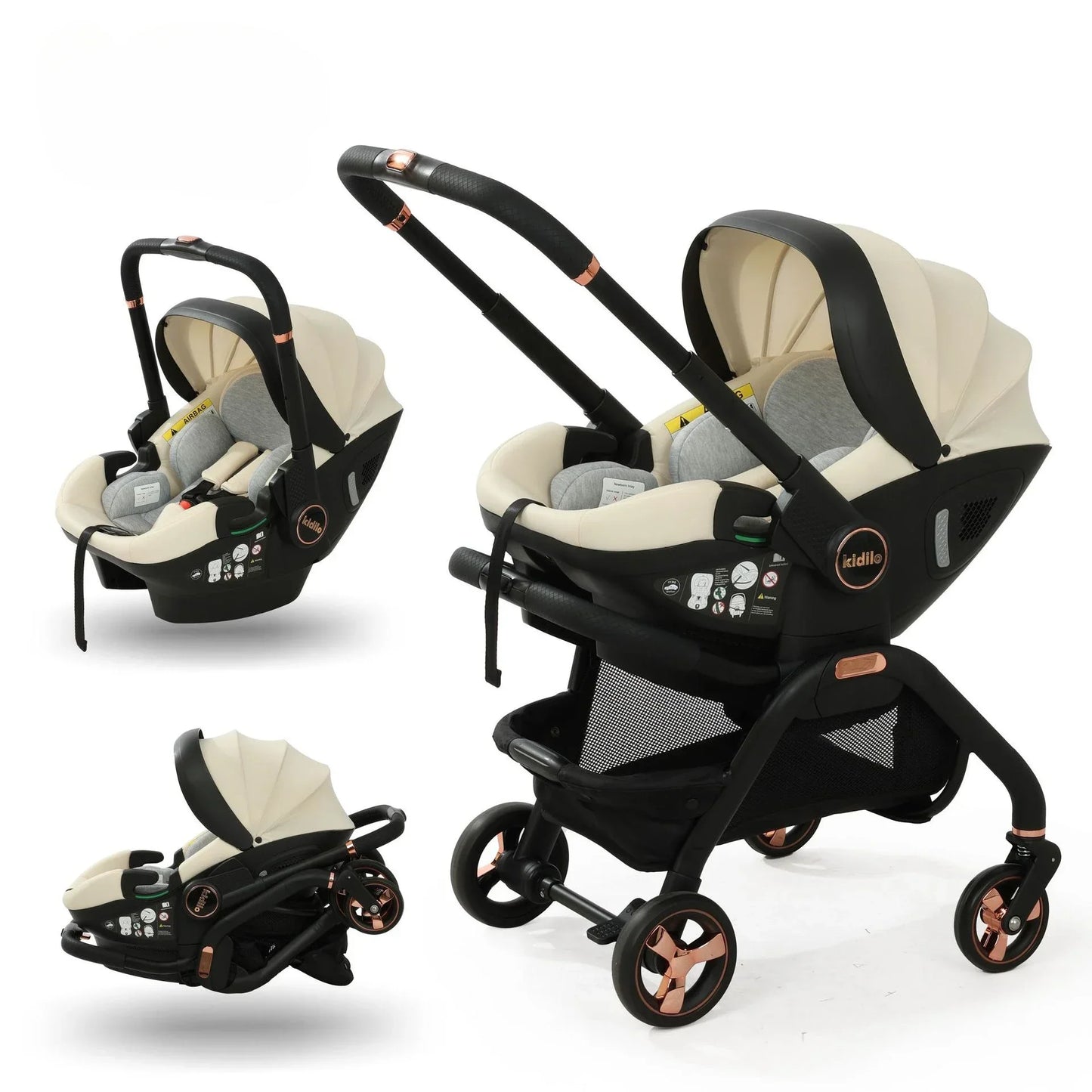Poussette Bébé Citadine Pliable