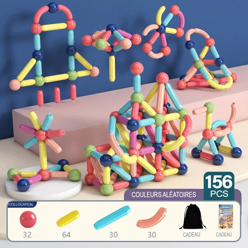 MagiBloc: Jeu de construction Magnétique