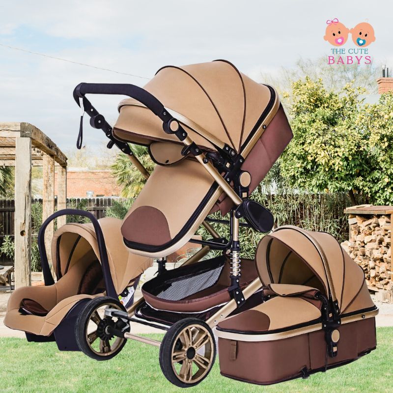 poussette bebe trio 3 en 1-Thecutebabys