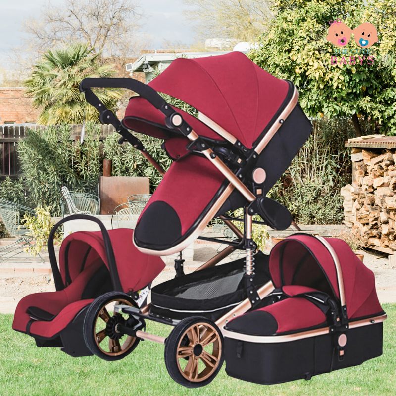 poussette trio bébé 3 en 1-0 à 36mois-Thecutebabys