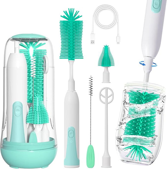 Set de Brosse Nettoyante pour Biberon Portable