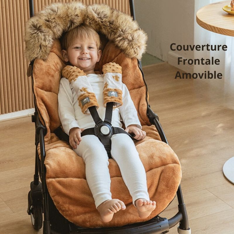 Chanceliere Polaire pour Poussette ou Landau Evolutive 0 3 ans The Cute Babys