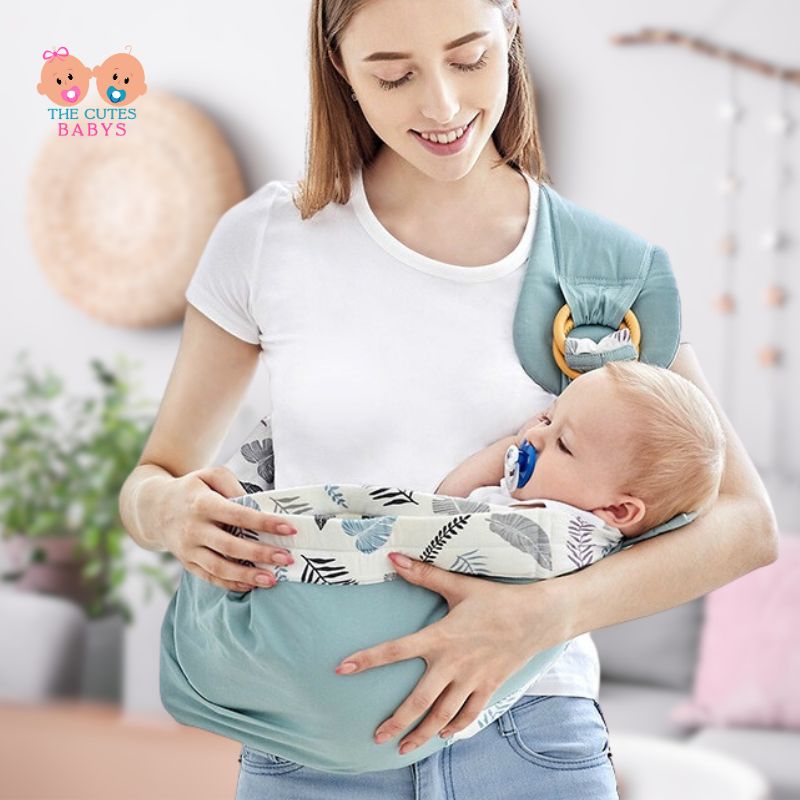 echarpe-de-portage-bebe-coton-porte-bebe-physiologique-thecutebabys
