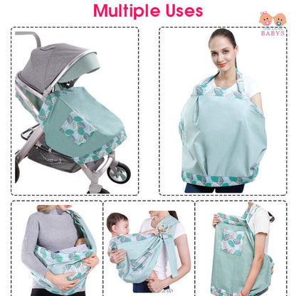 echarpe-de-portage-bebe-coton-porte-bebe-physiologique-thecutebabys