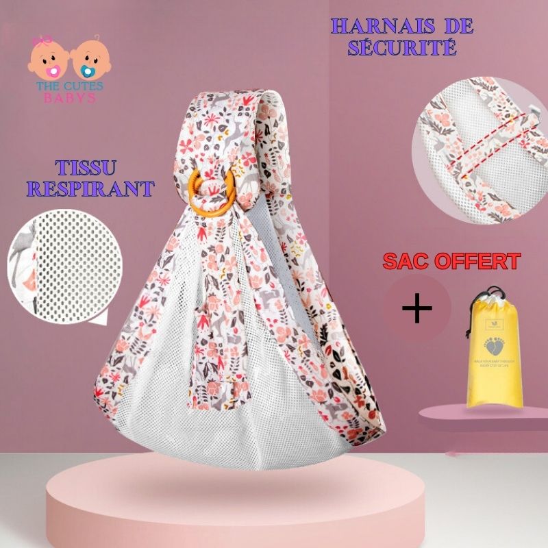 echarpe-de-portage-bebe-coton-porte-bebe-physiologique-thecutebabys