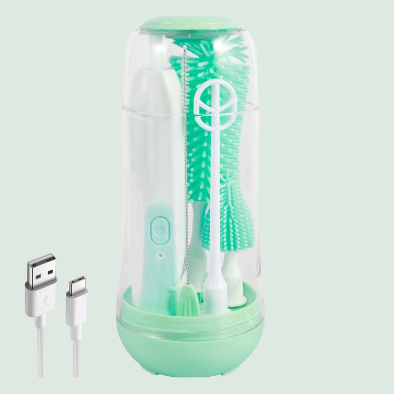 Set de Brosse Nettoyante pour Biberon Portable