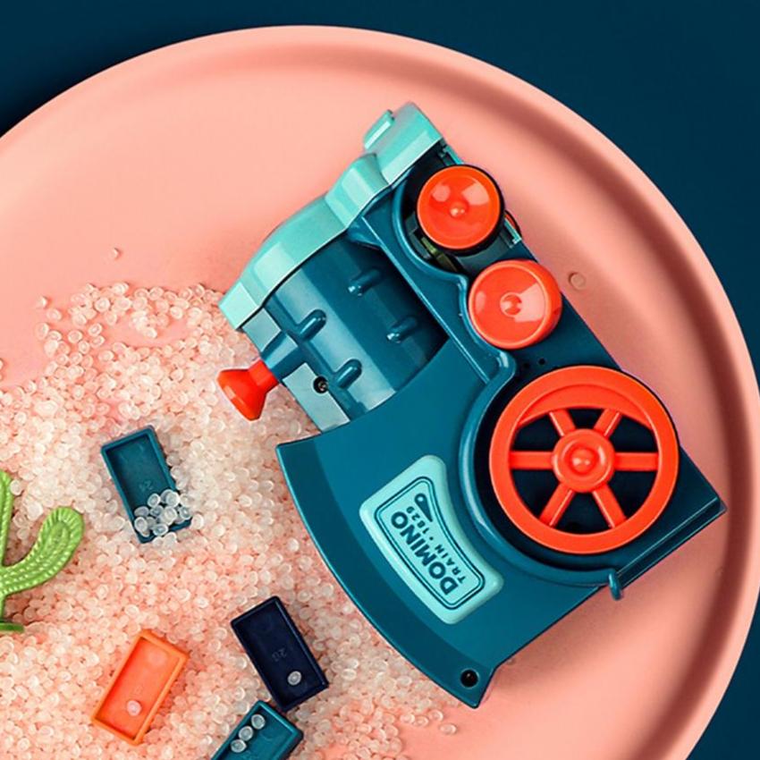 Magic Domino Stacking Train