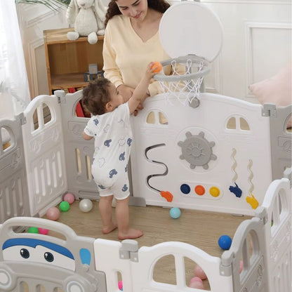 Parc Bébé Pliable Sécurisé – Un Espace de Jeu Sûr pour Grandir en Toute Liberté