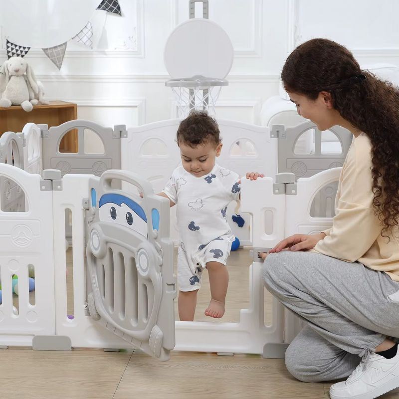 Parc Bébé Pliable Sécurisé – Un Espace de Jeu Sûr pour Grandir en Toute Liberté