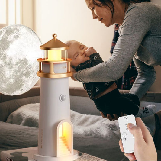 Projecteur Lune Phare – Une atmosphère magique qui apaise et émerveille