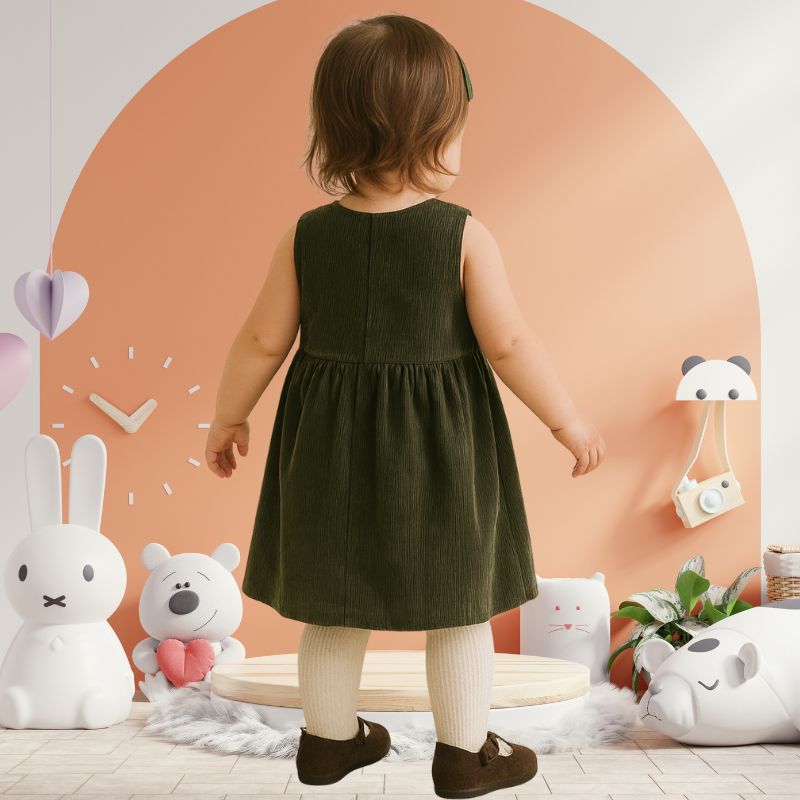 Robe Fille  en Velours