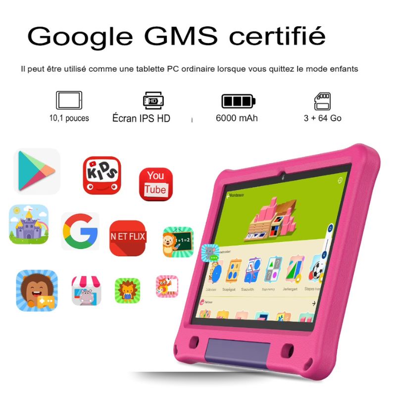 Tablette Éducative Enfant Android  10 Pouces (Copie)