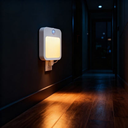 Veilleuse avec détecteur de mouvement sur prise