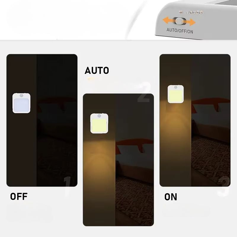 Veilleuse avec détecteur de mouvement sur prise