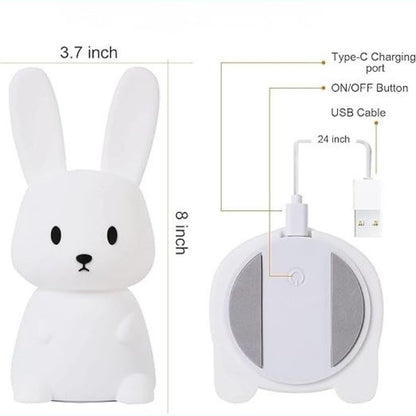 Luminous Sensory Rabbit - Touch Night Light