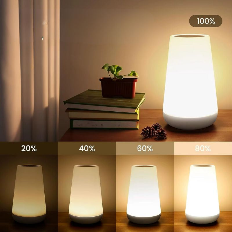 Multicolored Remote-Controlled Lamp