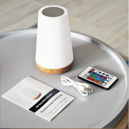 Multicolored Remote-Controlled Lamp