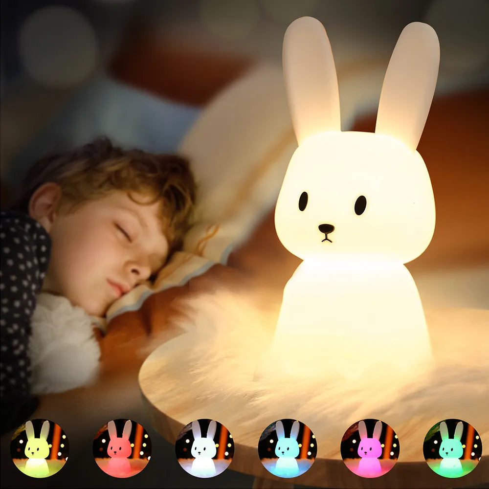 Luminous Sensory Rabbit - Touch Night Light